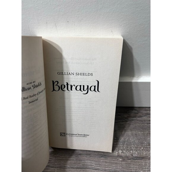Betrayal Immortal Book 2 by Gillian Shields Paperback 2010 - Picture 3 of 4